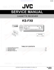 JVC KS-FX8 Service Manual