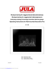 Jula 411-100 Operating Instructions Manual