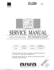 Aiwa Z-L220 Service Manual