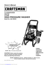 Craftsman 580.768340 Owner's Manual