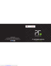TPL PT1 User's Manual Manual