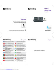 Sandberg 133-33 User Manual