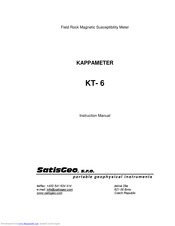 SatisGeo KT- 6 Instructions Manual