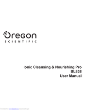 Oregon Scientific BL838 User Manual
