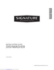 Signature UPDF9904ST Installation Manual