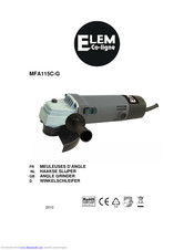 ELEM MFA115C-G Manual