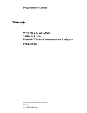 Tektronix WCA230A Programmer's Manual