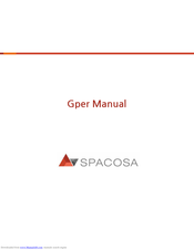 Spacosa Gper User Manual