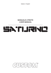 Custom Audio Electronics SATURNO User Manual