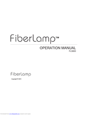 FiberLamp FL5600 Operation Manuals