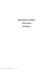 Inotech IT-910C User Manual