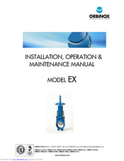 Orbinox EX Installation, Operation & Maintenance Manual