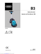 Tennant B3 Operator And Parts Manual