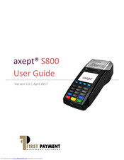 axept S800 User Manual