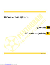Pentagram P 5321 Quick Manual