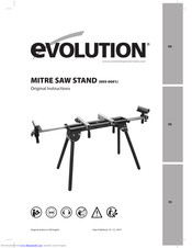 Evolution 005-0001 Original Instructions Manual