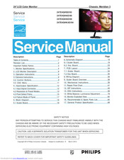Philips 247E4QHAD/69 Service Manual