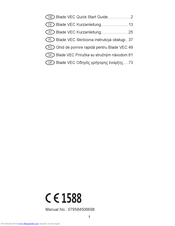 Zte Blade Vec Quick Start Manual