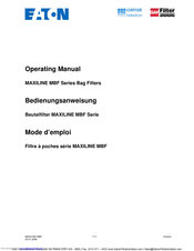 Eaton MAXILINE MBF Series Operating Manual