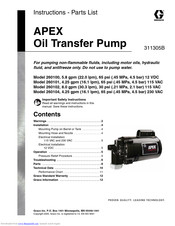 Apex Digital 260104 Instructions-Parts List Manual