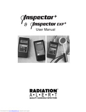 Radiation Alert Inspector EXP+ User Manual