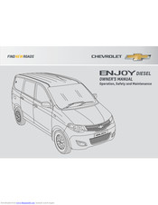 Chevrolet Enjoy Owner's Manual