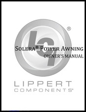 Lippert Components Solera Owner's Manual