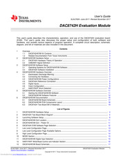 Texas Instruments DAC8742H User Manual