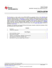 Texas Instruments DAC3152EVM User Manual