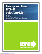 Epc EPC9041 Quick Start Manual