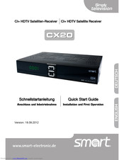 SMART CX20 Quick Start Manual