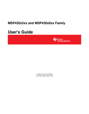 Texas Instruments MSP430x5 series User Manual