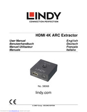 Lindy 38068 User Manual