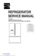 Kenmore 795.71012.010 Service Manual