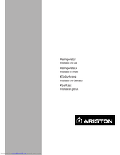 Ariston BO 1614 I Installation And Use Manual