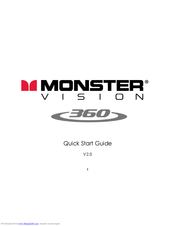 MONSTER VISION CAMVI-0360-A Quick Start Manual