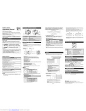 SMC Networks EX250 Series Operation Manual