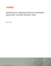 Riverbed SteelConnect SDI-1030 Hardware Installation Manual