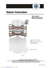 Clearaudio Master Innovation Wood User Manual