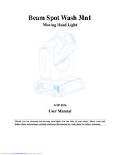 MEGA LED LIGHTING MJ-1026 User Manual