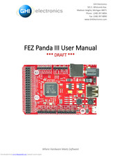 GHI Electronics FEZ Panda III User Manual