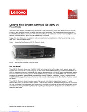 Lenovo E5-2600 v4 Product Manual