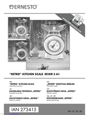 Ernesto EKWR 5 A1 Operating Instructions Manual