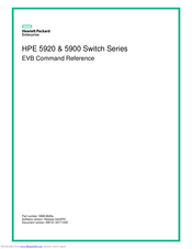HPE 5920 series Command Reference Manual