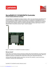 Lenovo ServeRAID H1110 Product Manual