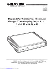 Black Box FX6412OA Manual