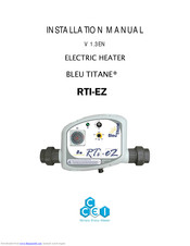 ccei Bleu Titane RTI-EZ 3kW Installation Manual
