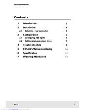 pro bel 4411 Technical Manual