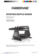 Farberware 104553 Manual