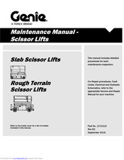 Genie GS-3246 Maintenance Manual